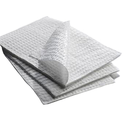 TOWEL, PLASBK PLY WHT 13 1/2"X18"(500/CS