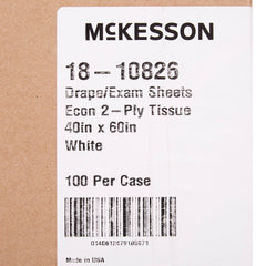 SHEET, DRAPE 2PLY ECON WHT 40X60 (100/CS)