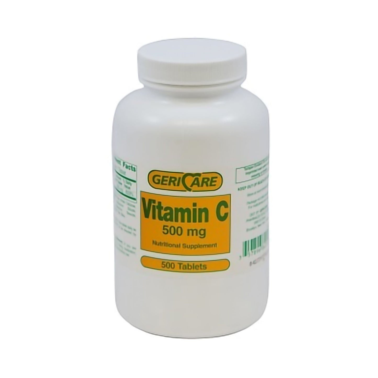 VITAMIN C, TAB 500MG (500/BT 12BT/CS)