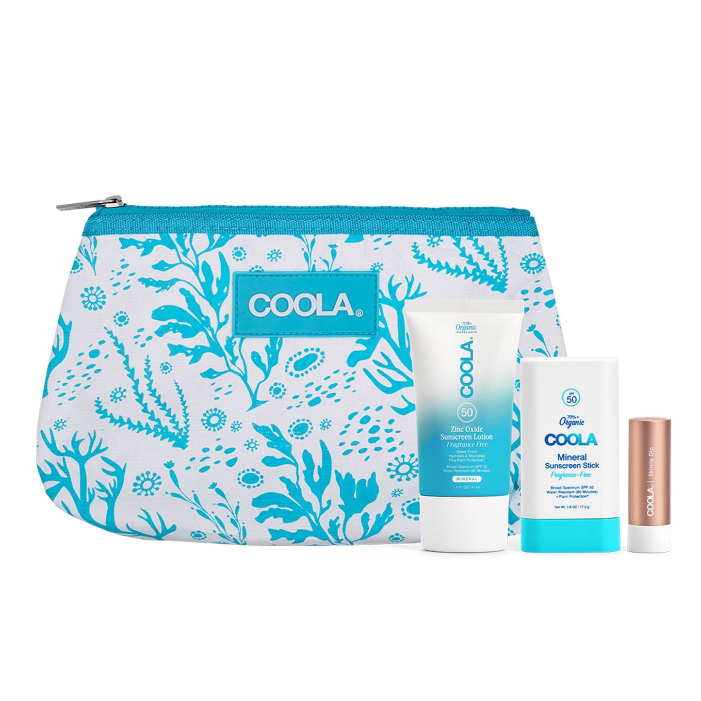 TRAVEL KIT, SUNCARE MINERAL COOLA 3PC (24KT/CS)