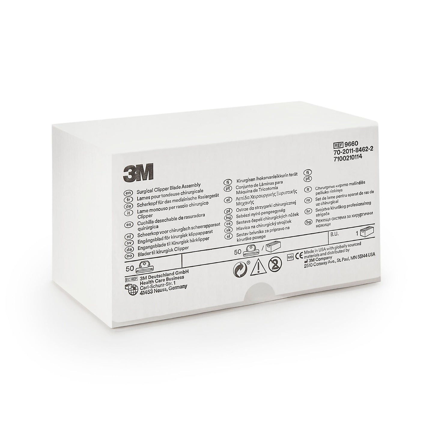 BLADE, CLIPPER ASSEMBLY PIVOTING (50/CS)