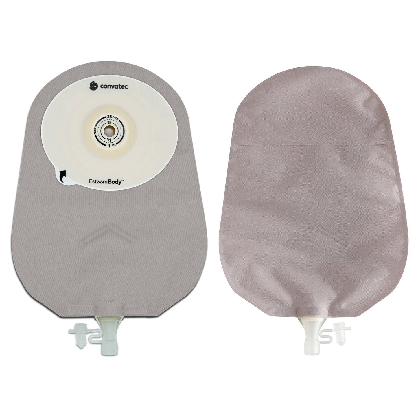 POUCH, UROST CUT-FIT BARR TRNSPRNT 10-45MM 10" (10/BX)