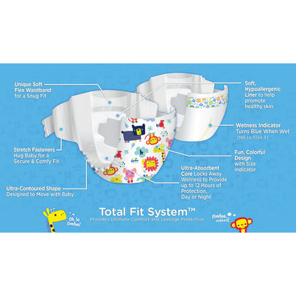 DIAPER, BABY COMFEES SZ7 (20/BG 4BG/CS)