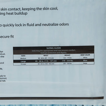 BRIEF, QUILTED SIMPLICITY ADLTLG (18/BG4BG/CS) KENICO