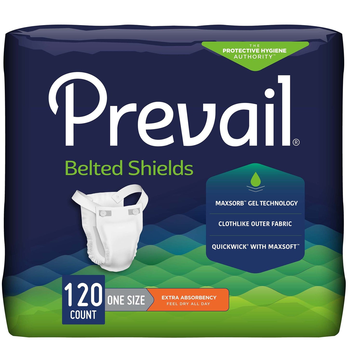UNDRGARMNT, PREVAIL BELTD XLG 36 (8/BG 6BG/CS