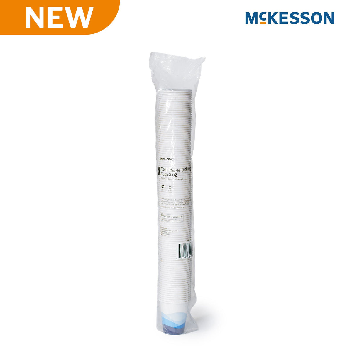 CUP, PAPER COATED COLD 3OZ (100/SL 50SL/CS)