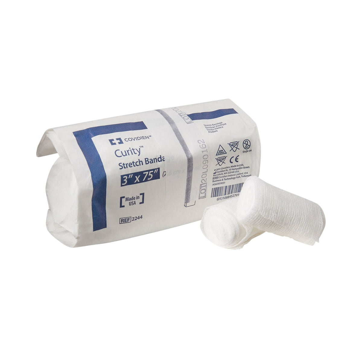 BANDAGE, GAUZE STRETCH 3"X75" (12/BG)
