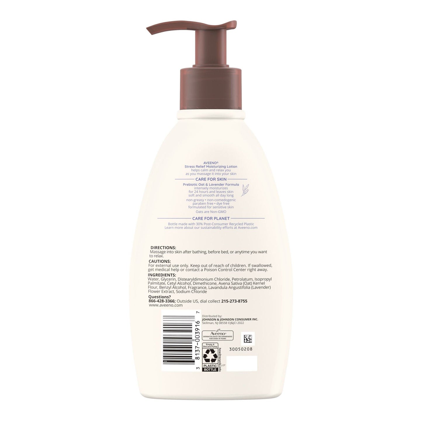 AVEENO, LOT MOISTURIZING STRESS RELIEF 12OZ