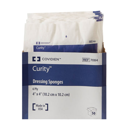 GAUZE, NON WOVEN ALL PURPOSE SPONGES 4X4" 6PLY (2/PK 25PK/CT