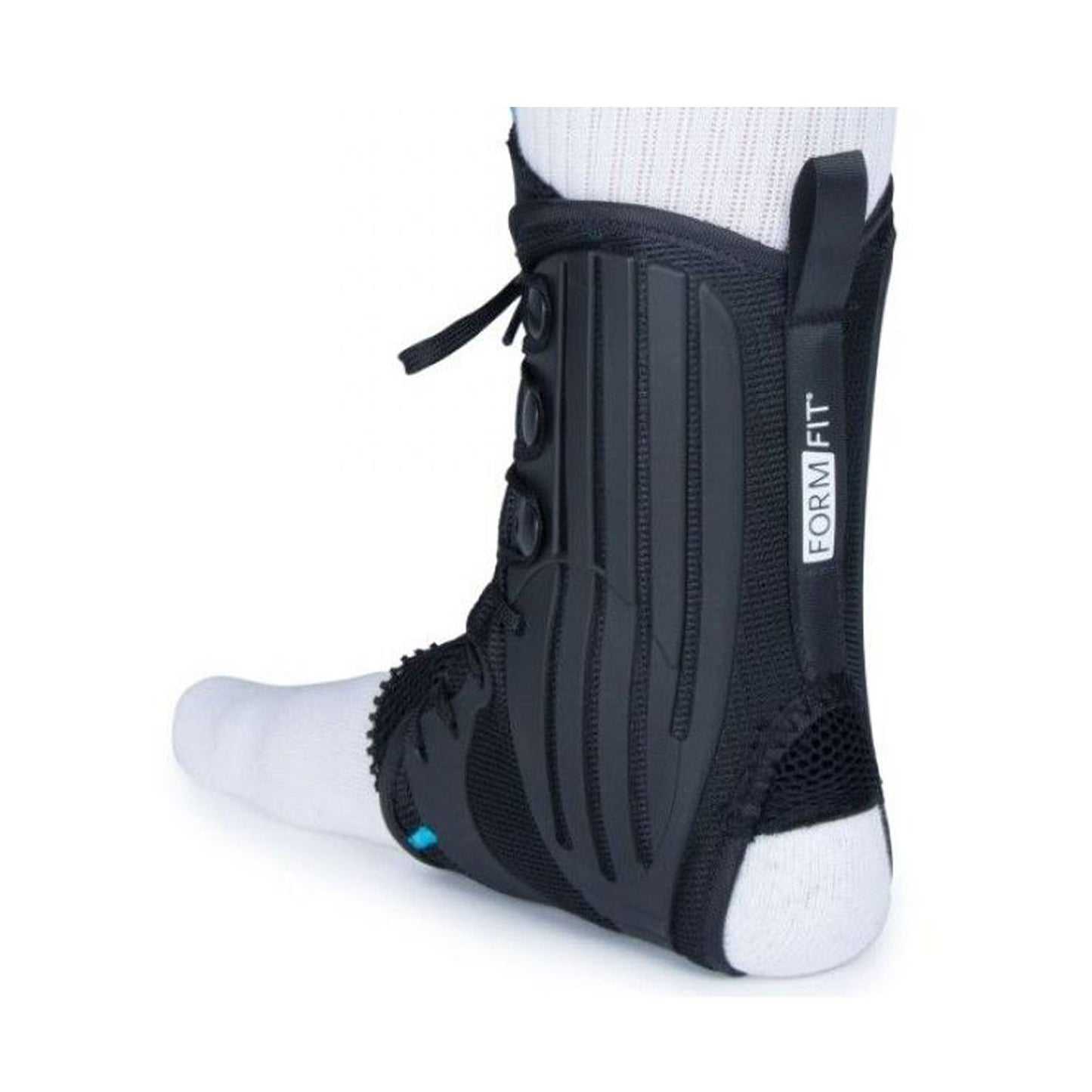 ANKLE BRACE, EXOFORM BLK MED