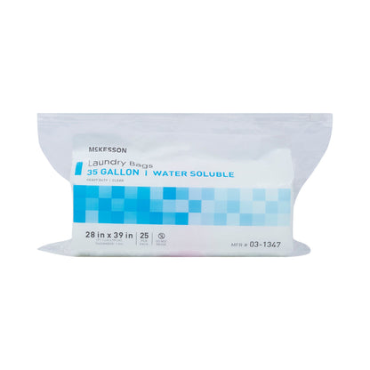 BAG, WATER SOLUBLE HEAVY DUTY 28"X39" 30-35GL (100/CS)