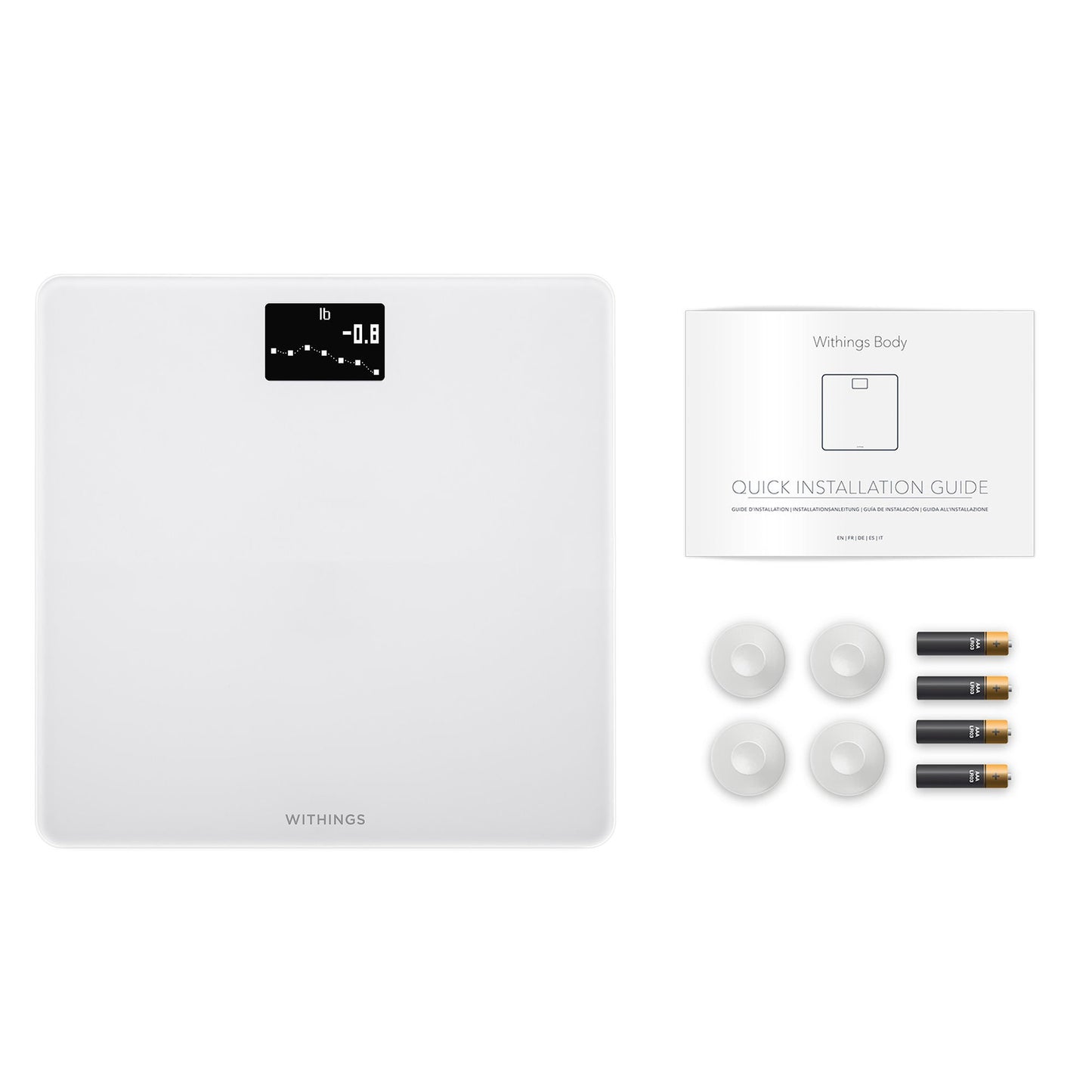 SCALE, BODY BMI WI-FI WITHINGSWHT