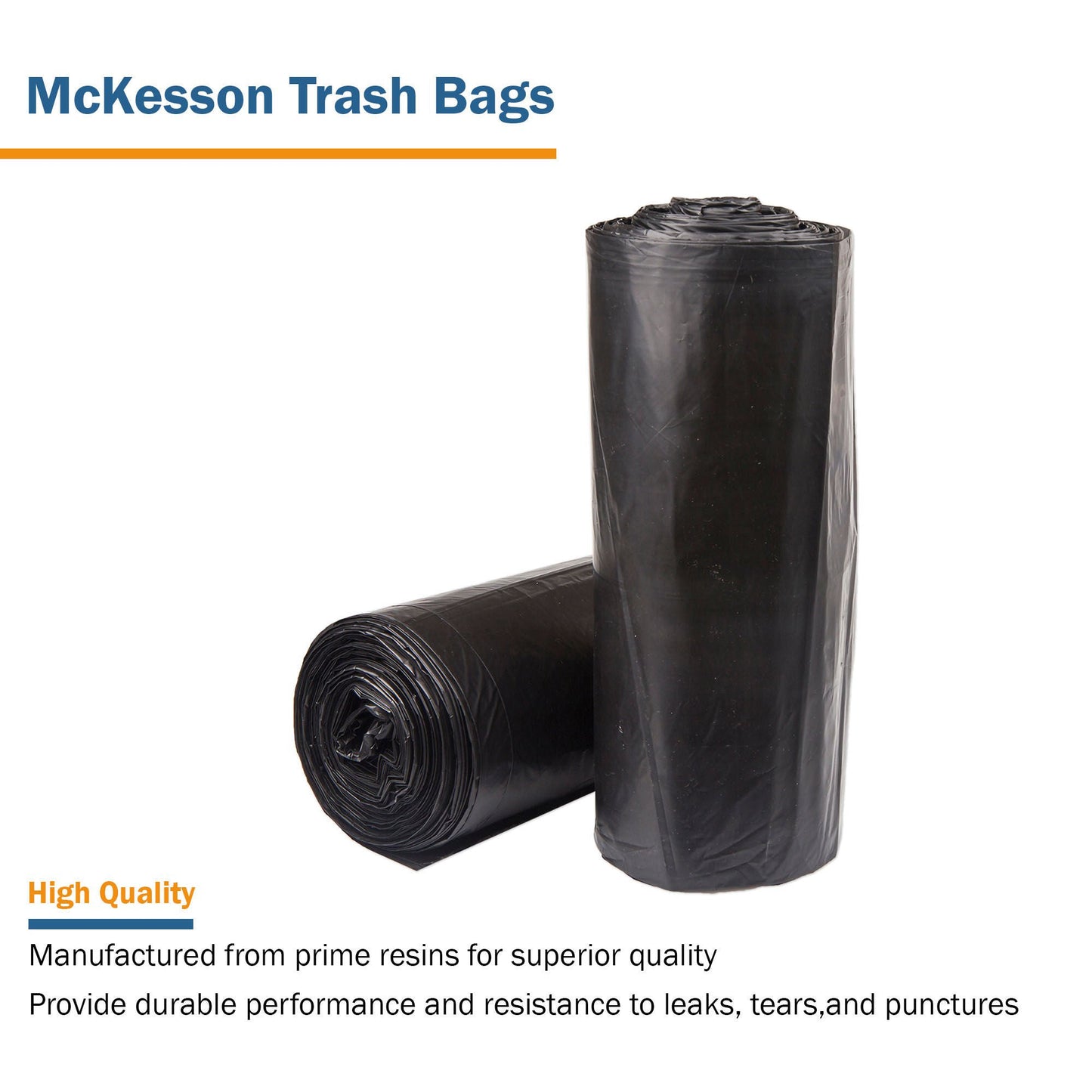 LINER, CAN BLK 1.50MIL 43"X47"56GL (100/CS)