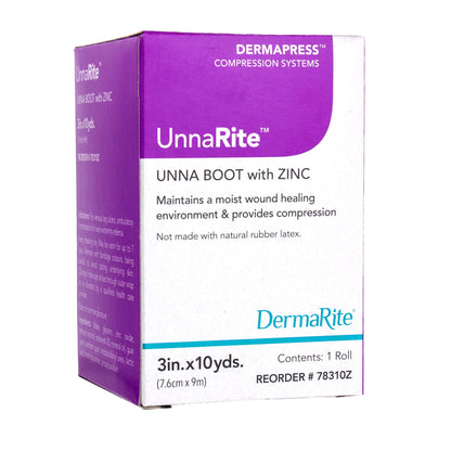 DRESSING, WOUND UNNARITE W/ZINC 3"X10YDS (1/EA)