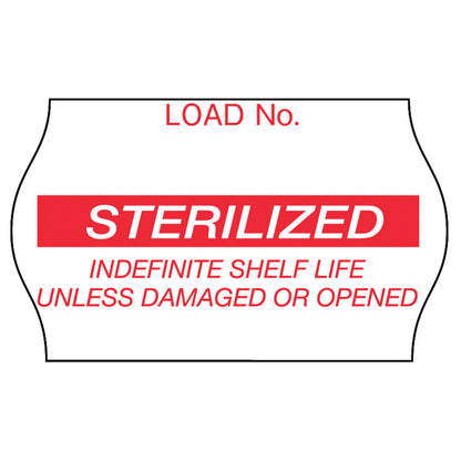LABEL, FOR 1256A GUN RED (1125/RL) 3M