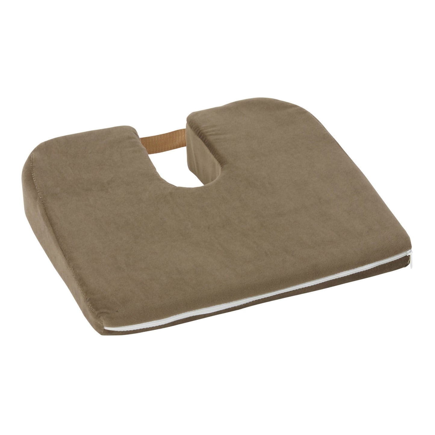 CUSHION, FOAM SEAT DMI F/COCCYX SUPP & BETTER POSTURE CAMEL