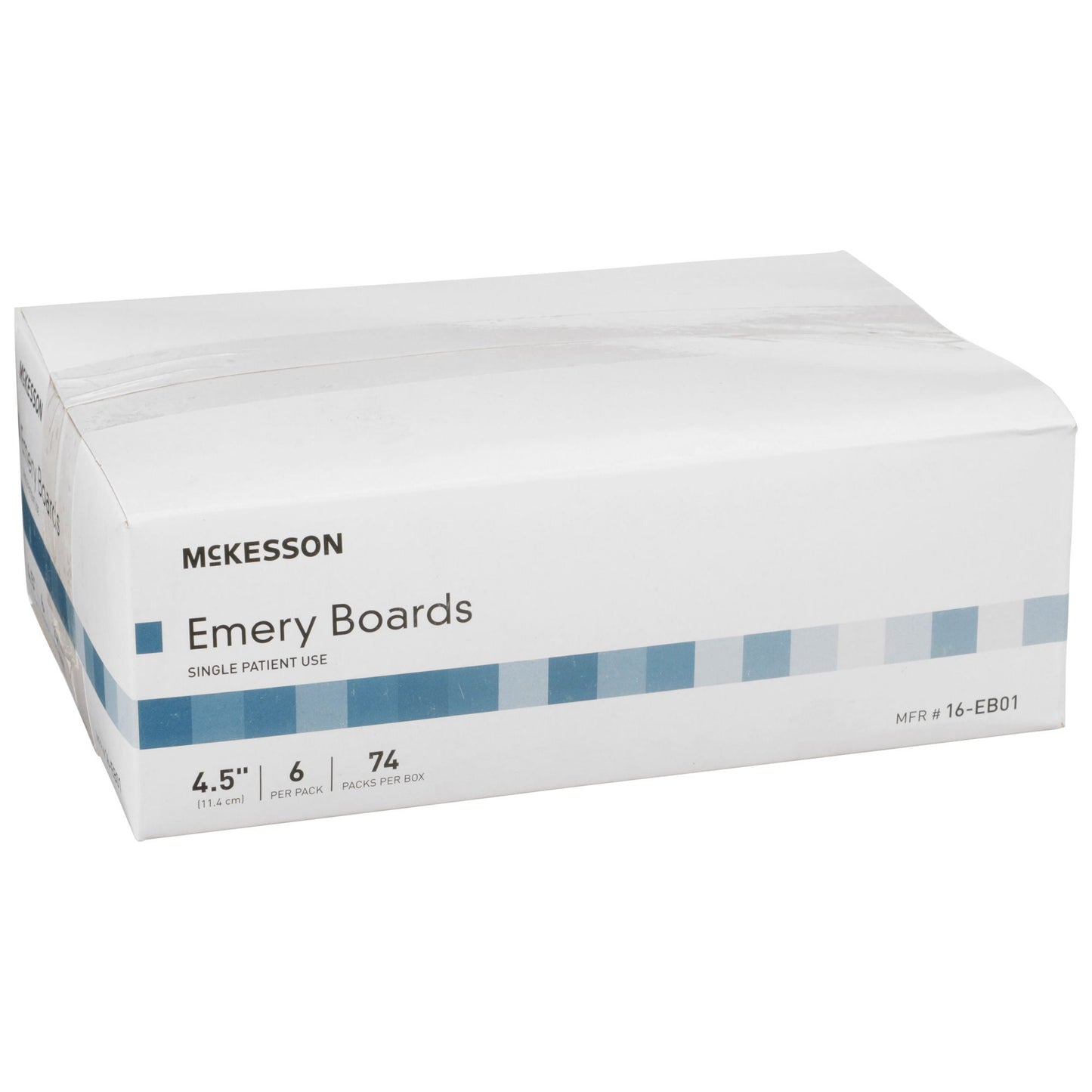 EMERY BOARD, LF 4 1/2" (6/PK 666PK/CS)