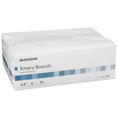 EMERY BOARD, LF 4 1/2" (6/PK 666PK/CS)