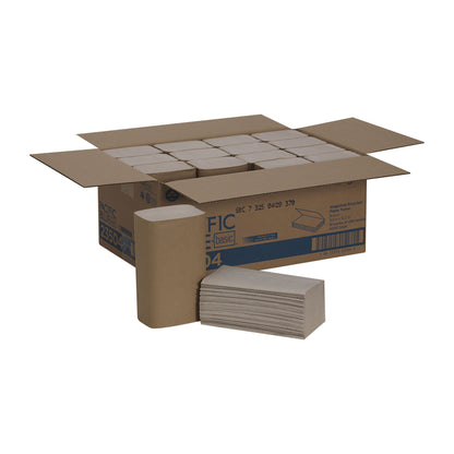 TOWEL, PAPER SNGL-FOLD BRN