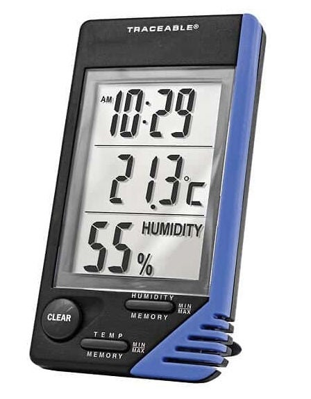 INDICATOR, TRACEABLE CALIBRATED HUMIDITY/TEMPERATURE
