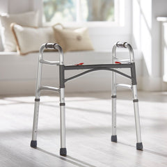 WALKER, FOLDING ALUM W/O WHLS JUNIOR 350LB (4/CS)