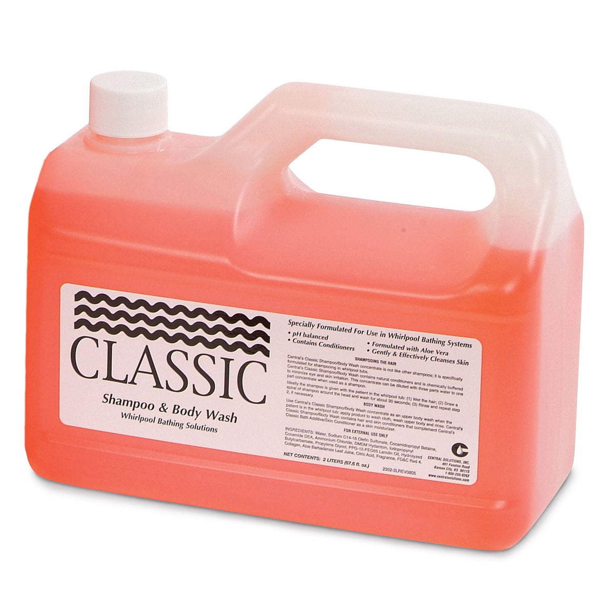 BODYWASH/SHAMPOO, CLASSIC 2L (4/CS)