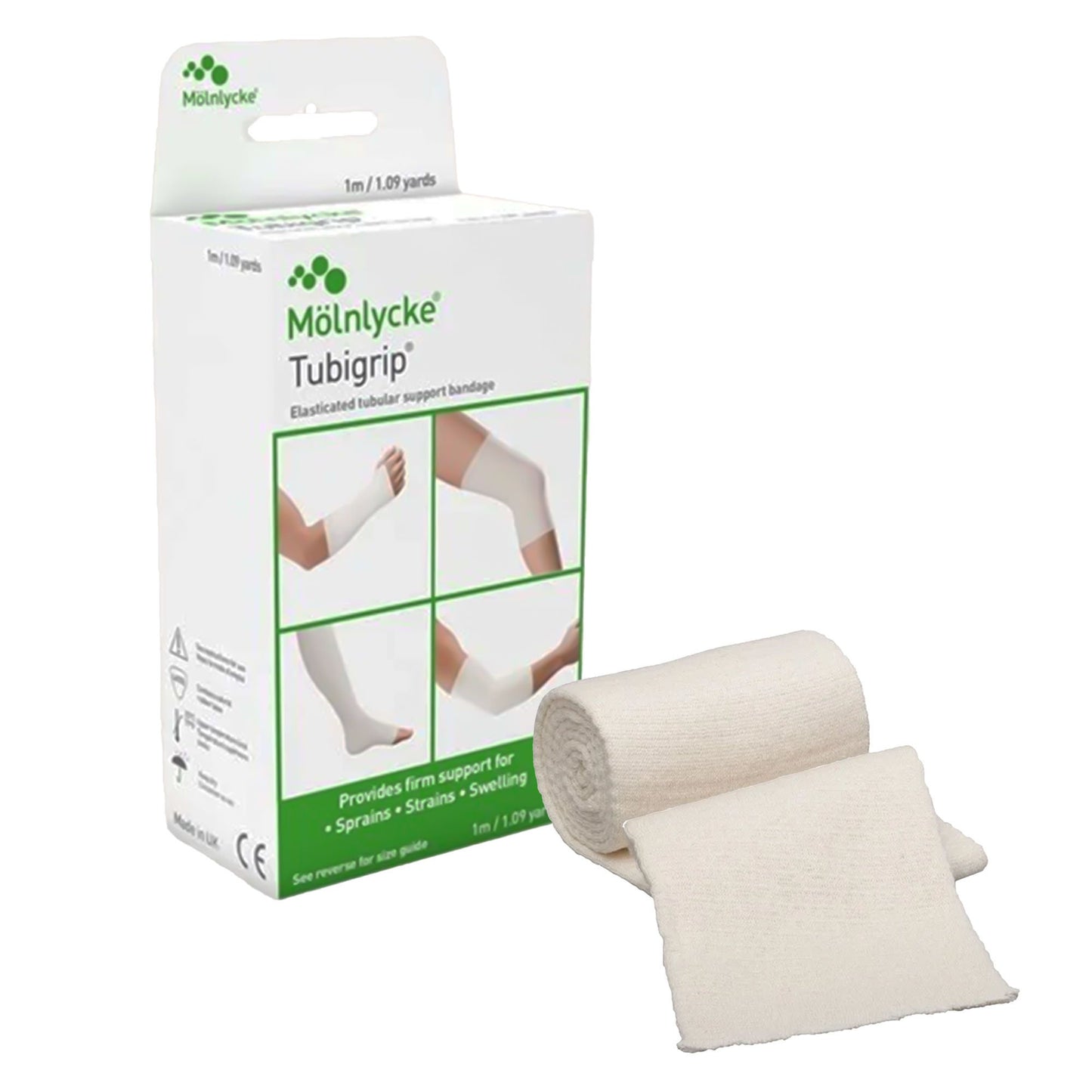 BANDAGE, TUBIGRIP LG KNEE MED THIGH SZF