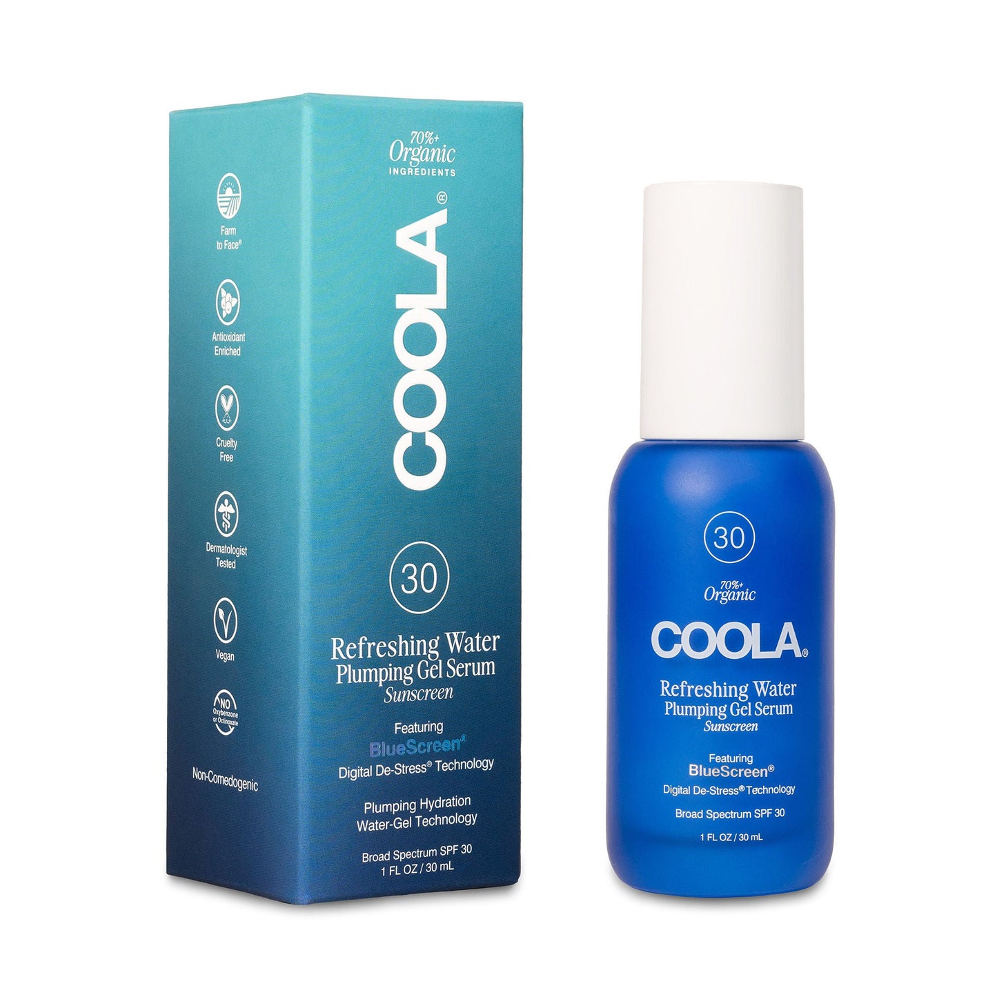 MOISTURIZER, FACE WATER PLUMPING GEL SPF30 1OZ (24/CS)