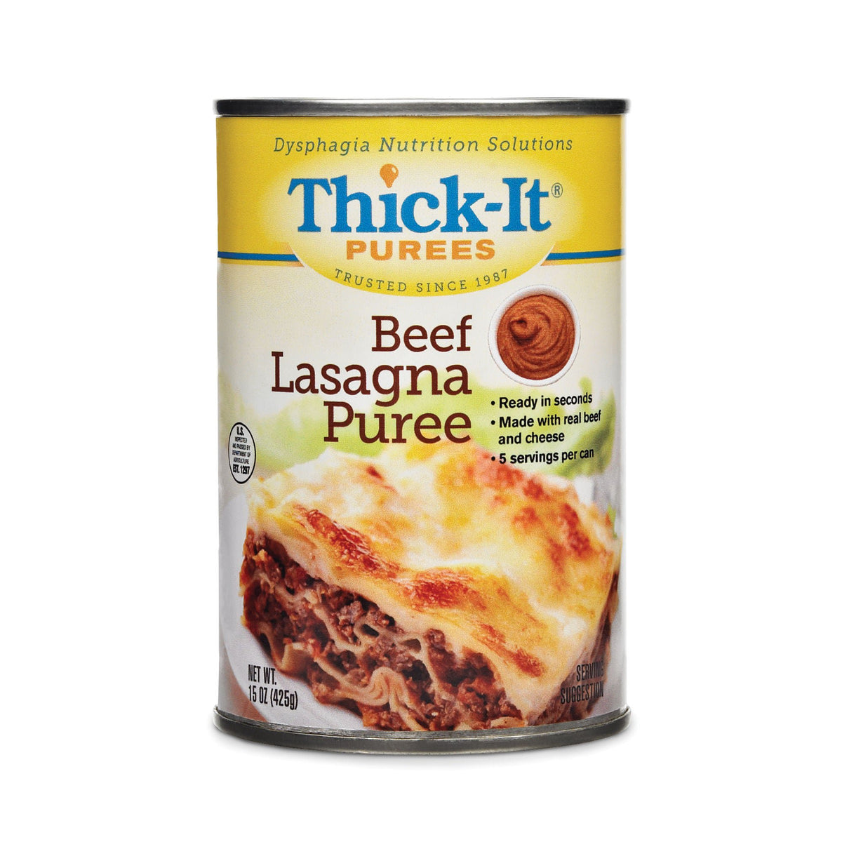 THICK-IT, PUREE BEEF LASAGNA 15OZ (12/CS) EC