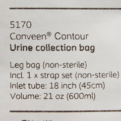 BAG, URINE DRN 21OZ TU 17" (10/BX) MENTOR