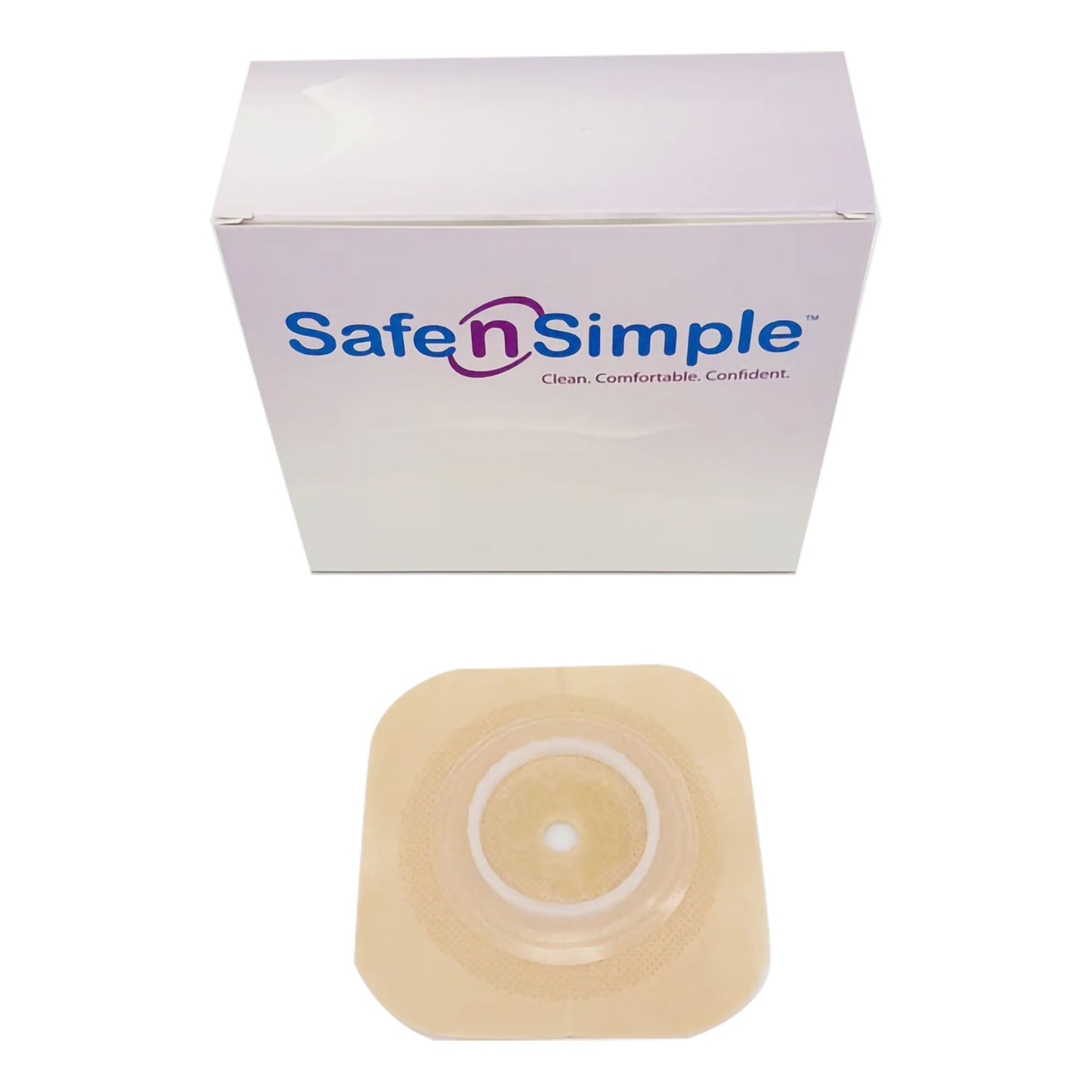 WAFER, OSTOMY 2PC STD TAPE COLLAR BGE 45MM 1 3/4" (10/BX)