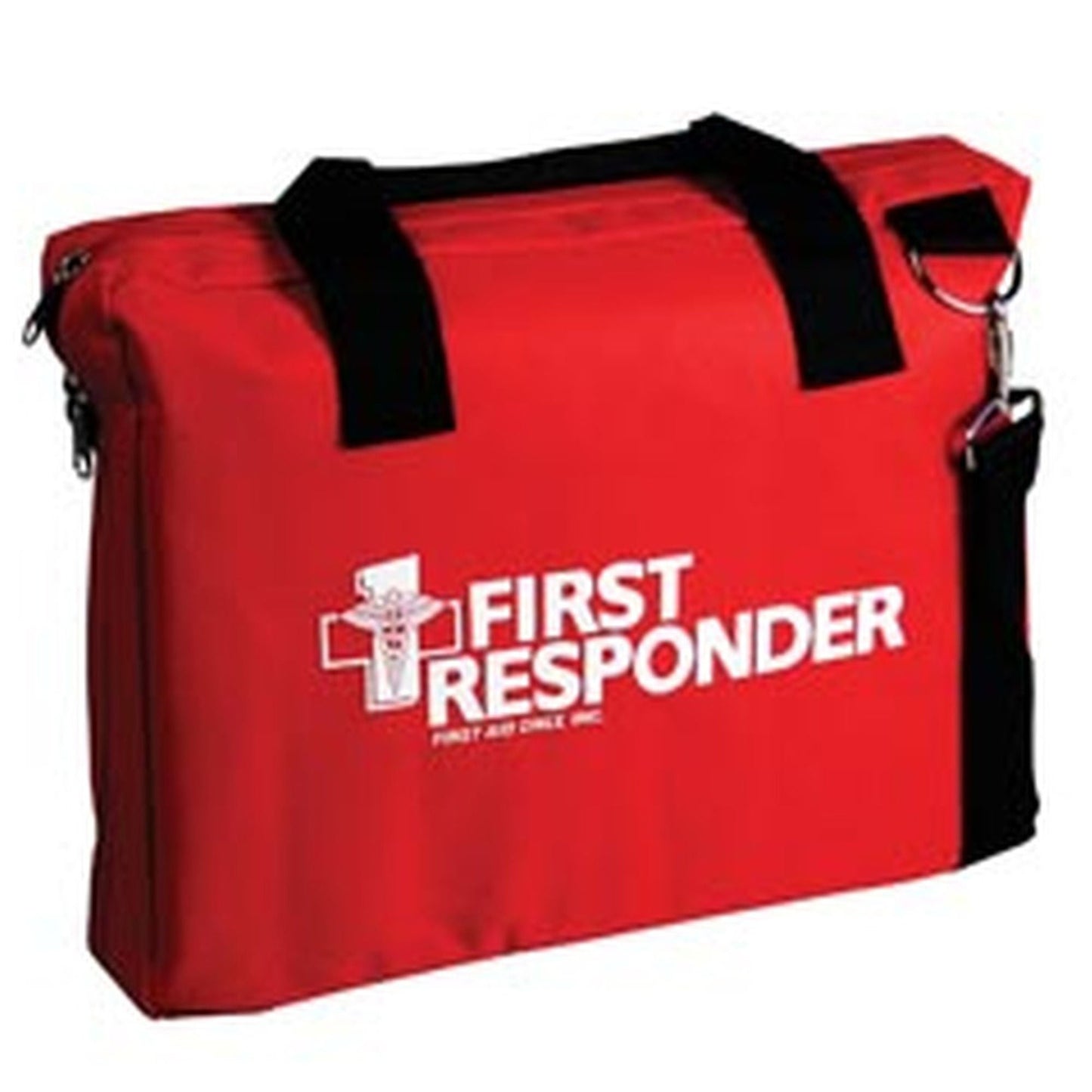 FIRSTAID KIT FIRST RESPONDER120PC RED W/HNDL MED -NOTE-