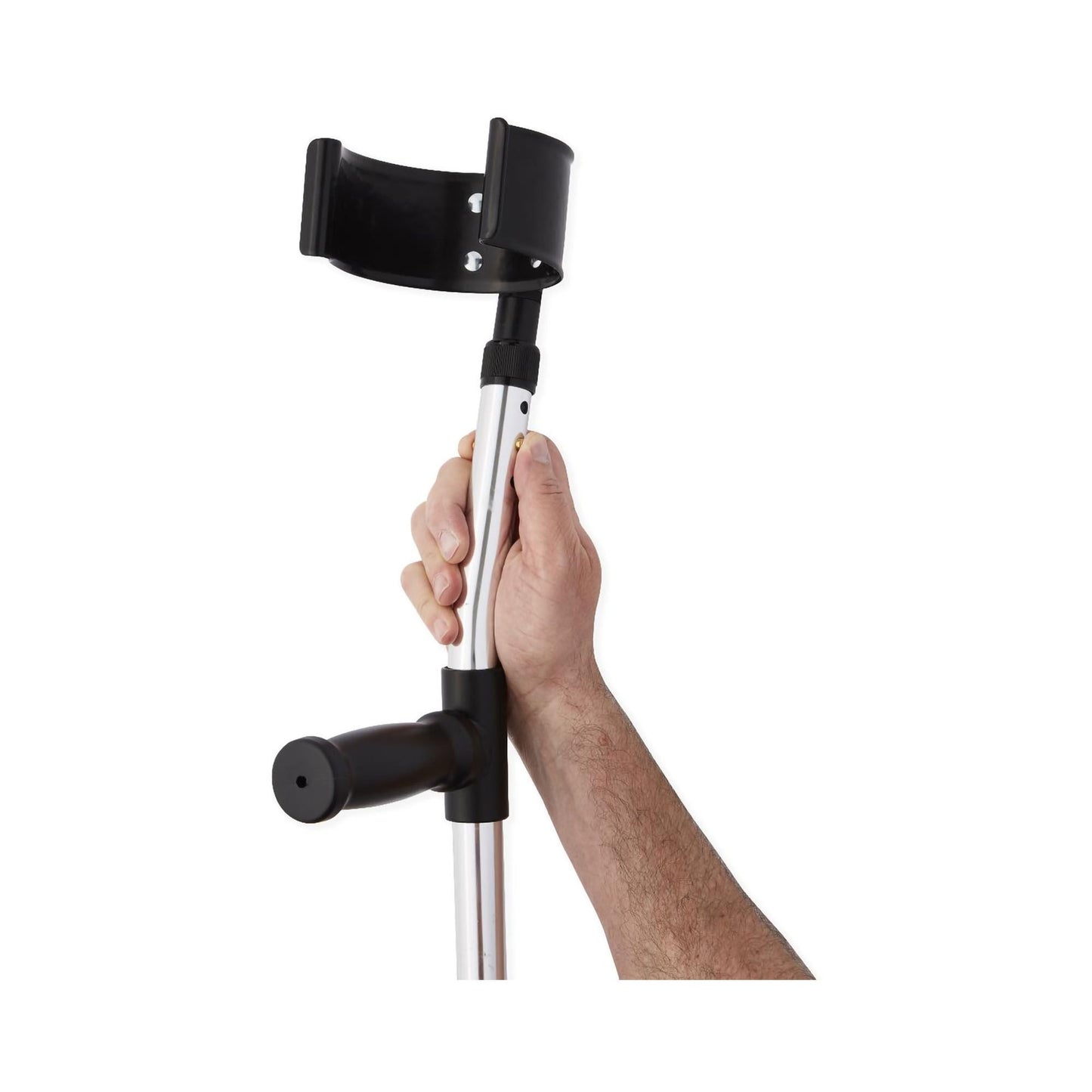 CRUTCH, ALUM FOREARM ADJ TL ADLT 300LB 35-41"