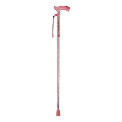 CANE, FOLDING WALKING STICK SWITCH STICKS ENGRAVED ROSE GOLD
