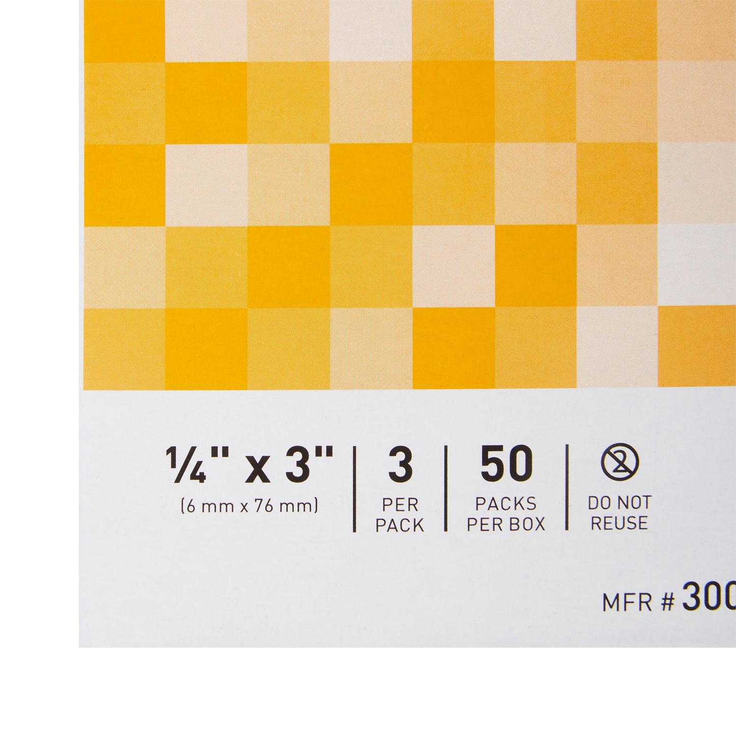 CLOSURE, SKIN FLEX LF TAN 1/4X3" (3/PK 50PK/BX 4BX/CS)