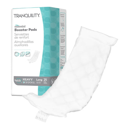 PAD, INCONT TRANQUILITY ESSENTBOOSTER EXT 4 1/4X15 (25/BG)
