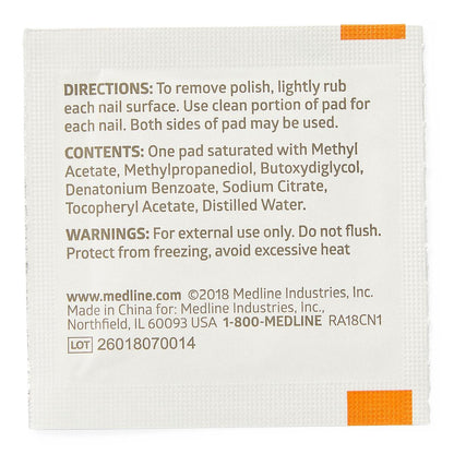 PAD, NAIL POLISH REMOVER (100/BX 10BX/CS)