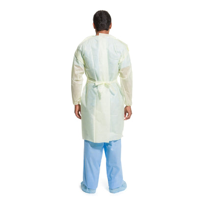 GOWN, ISOLATION TRI-LAYER YLW XLG (10/BG 10BG/CS)