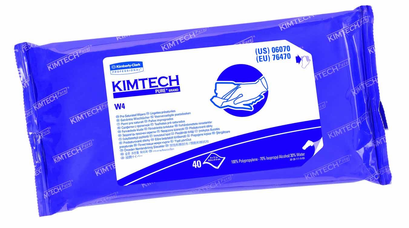 WIPES, PRE-SATURATED ALCHL 9X11 WHT (40/BX 10BX/CS KIMCON
