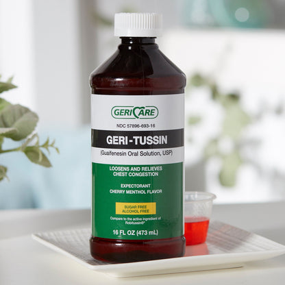 GERI-TUSSIN, LIQ 16OZ (12/CS)