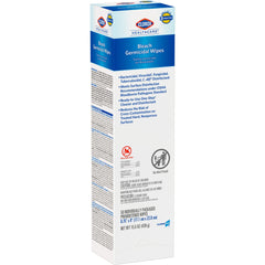 WIPE, DISINF CLOROX WHT 6.7"X9" (50/CT 6CT/CS)