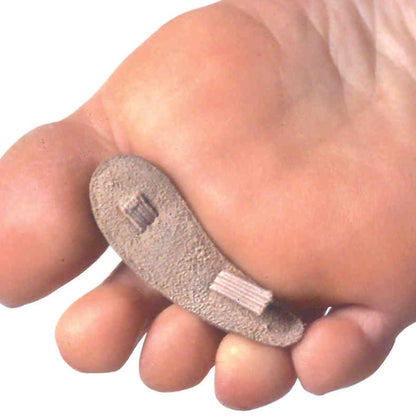 CREST PAD, HAMMER TOE LEATHER RT XLG (3/PK)