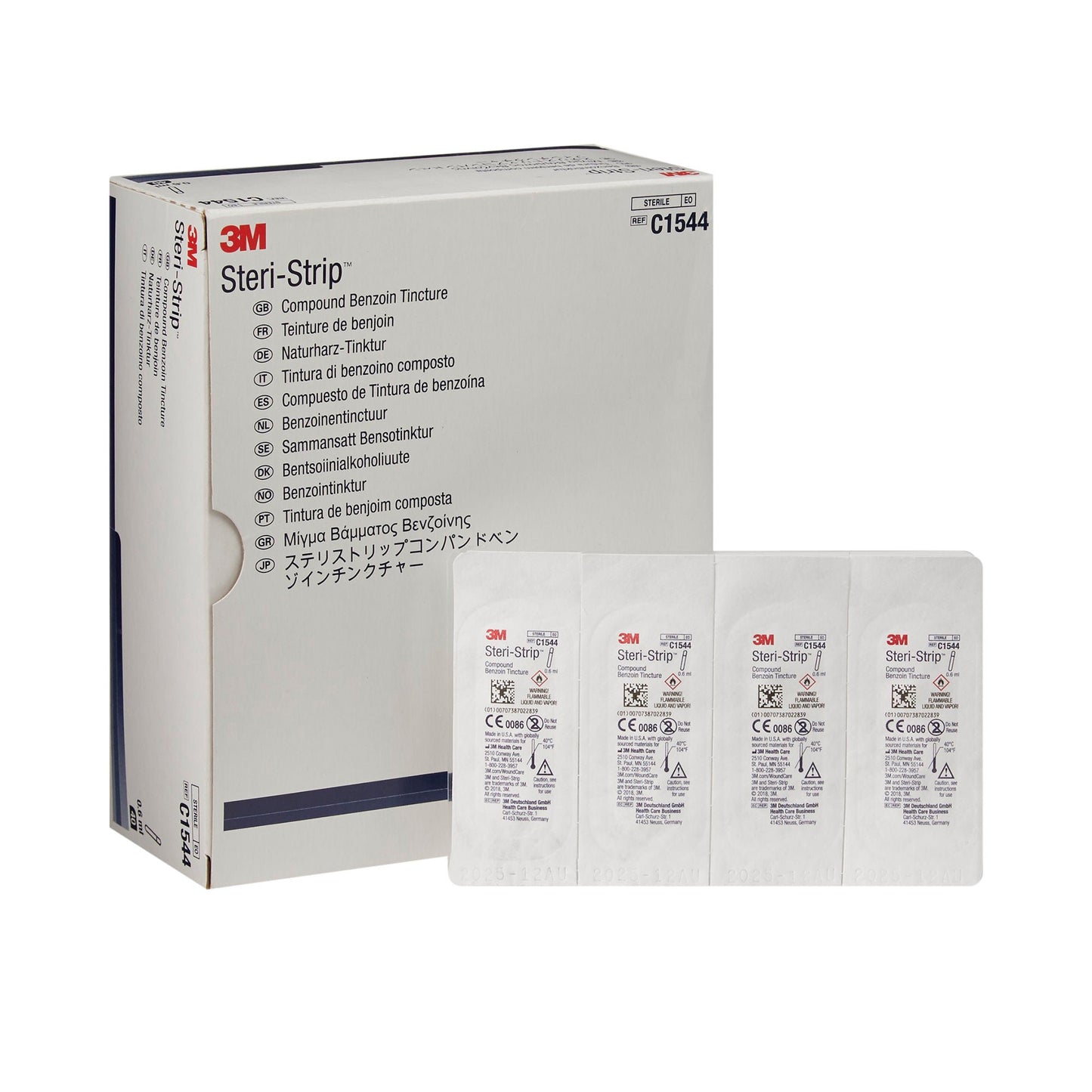 BENZOIN TINCTURE, COMPOUND 2/3CC (40/BX)