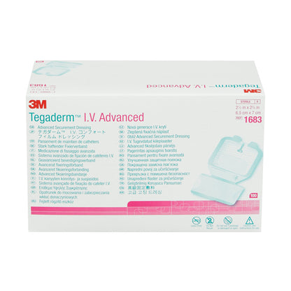 DRESSING, TEGADERM 2 1/2X2 3/4(100/BX 4BX/CS) 3M