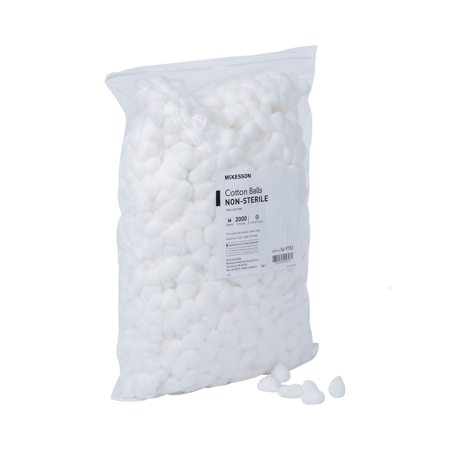 COTTON BALL, MED N/S (2000/BG 2BG/CS)