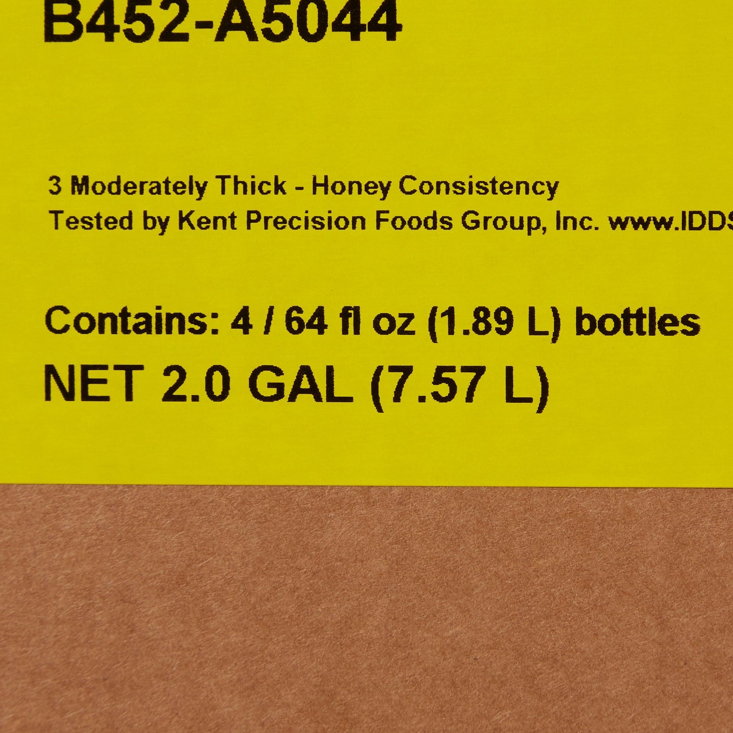 AQUACARE, FOOD THICKENER H20 HONEY 64OZ (4/CS)