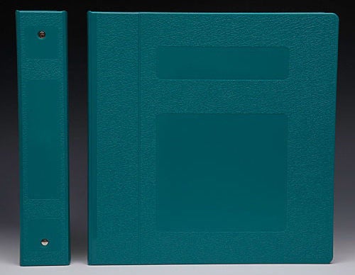 BINDER, SIDE-OPEN 3RING TEAL 2"