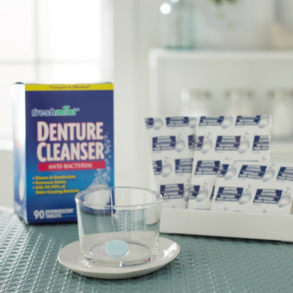 CLEANSER, DENTURE TABLETS (90/BX 24BX/CS)