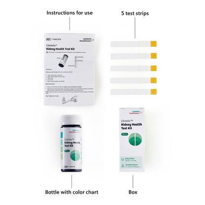 CLINISTIX, KIDNEY HEALTH X5 USA (5TEST/KT 24KT/CS)