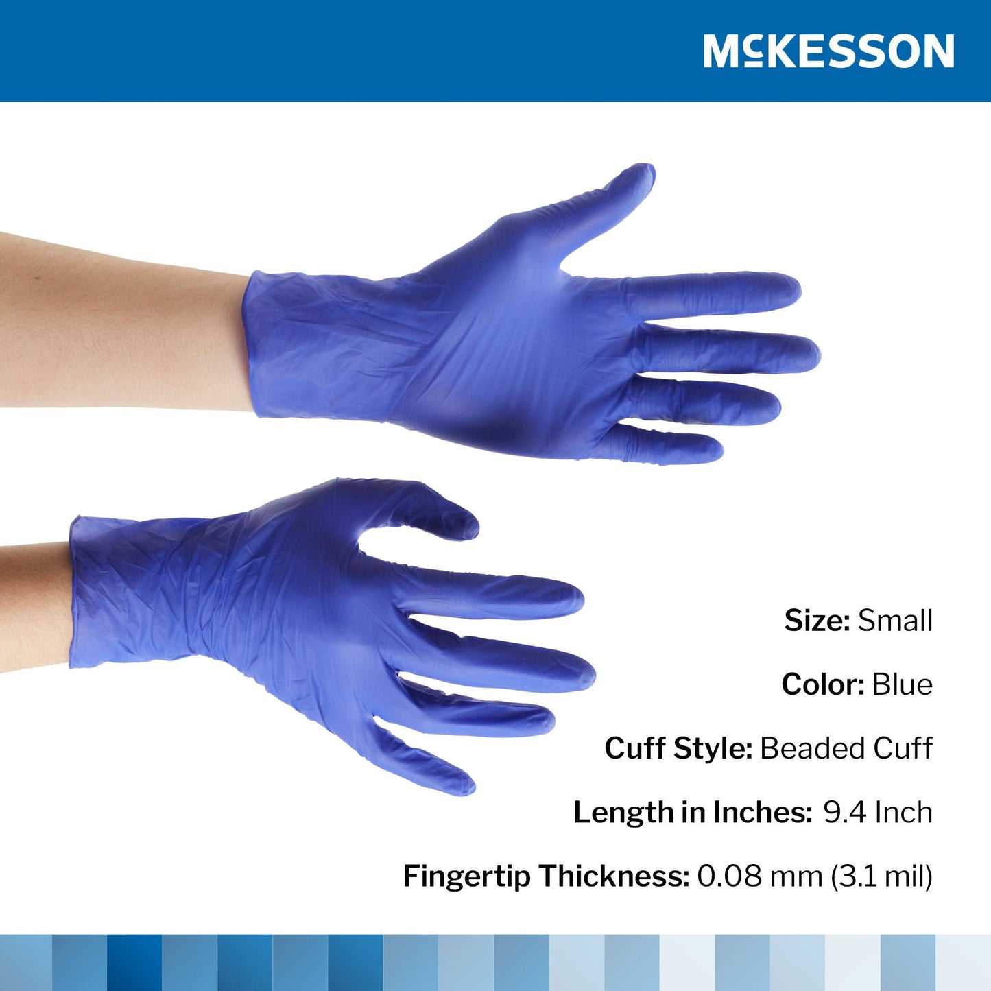 GLOVE, EXAM NTRL SM N/S 3.0 (100/BX 10BX/CS)